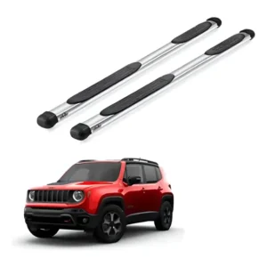 Estribo Jeep Renegade 2015 A 2026 Tubular Cromado Keko Cromado