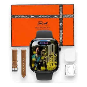 Relógio Smartwatch W11 Mini Pro Série 11 Amoled 42mm Lançamento Preto