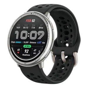 Smartwatch Amazfit Active 2 A2437 Global, Alexa, Gps Prateado Mesh Preto Prateado