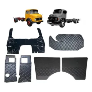 Kit Forro Mb 1113-1313-2013 Capuzinho Torpedo Tapete Porta