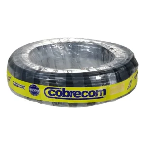 Cabo Pp 3 Vias De 2.5mm 3x2.5 Fio De Energia Preto 5 Metros Preto