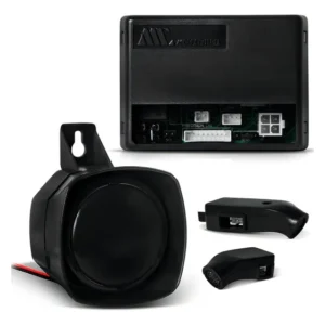 Alarme Automotivo Universal Keyless Compatível com Trava e Sirene