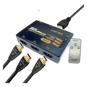 Adaptador Switch Hdmi 3x1 4k 3 Entradas 1 Saída Tv Ps4 Xbox