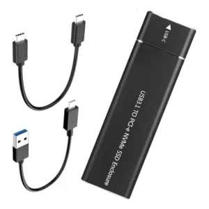 Case Ssd Nvme Externa Para Usb-c 10gbps Preto