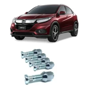 5 Parafusos E Porcas Roda Honda Hr-v Hrv 2015 2016 2017 18