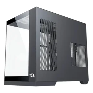 Gabinete Gamer Redragon Wideload Pro Ca-604b-Pro Preto Mid Tower Vidro ATX