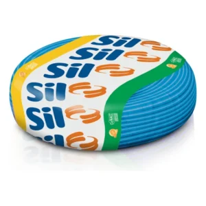 Fio Eletrico 10mm Cabo Flexivel Sil Cores: 05 Metros Cor Azul