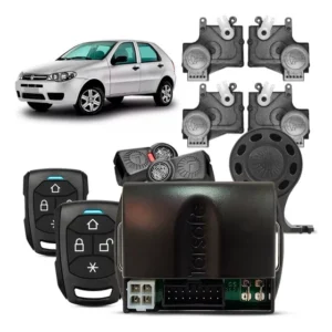 Alarme Taramps Tw20 G4 + Trava Tragial Fiat Palio Fire 4p