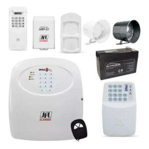 Kit Central De Alarme + Acessorios Jfl Faca O Seu