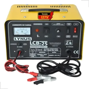 Carregador De Bateria Portatil 127v 12/24v 25-150a Lcb25