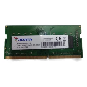 Memória Adata 8gb Ddr4 Sodimm 3200mhz Verde