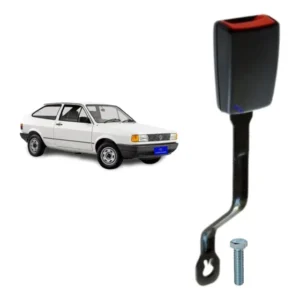 1 Fecho Fêmea Trava Cinto Segurança Haste Rígida Gol G1 G2