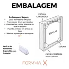 Espelho Oval Base Reta Formma 90x45 Design Moderno Pinterest Slipper - Suporte - Imagem 7