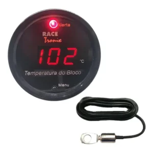 Medidor Temperatura Bloco Do Motor Vm C/ Sensor 6 Metros