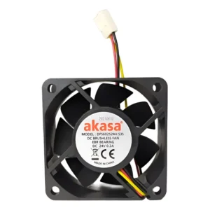 Ventoinha Fan 60x60x25 24v 3800 Rpm Alta Rotação 3 Fios