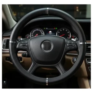 Capa De Volante Novat Cromada Carro Universal