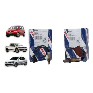 Kit Sonda Lambda Pré/pós Catalizador Gol Fox 1.0/1.6 G5 Flex
