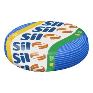 Cabo Flexível 6mm² 100m Azul SIL Fios 750V Cobre Antichama