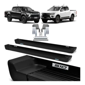 Par De Estribo S10 Ltz Cabine Dupla Prime Preto 2012 A 2026 Preto