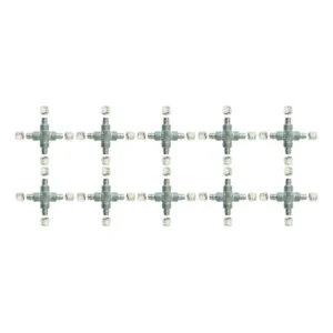 10 Tee Conexao Cruz Suspensao A Ar / Rodoar Caminhao 8mm