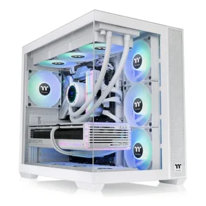 Gabinete Gamer Thermaltake View 380 Branco C/ 4 Fans Argb