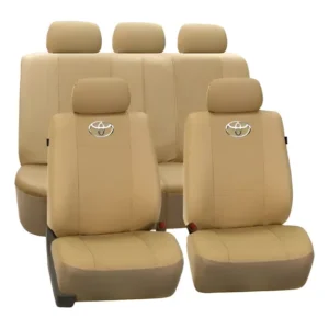 Kit De Capas Couro Para Banco De Carro Toyota Etios