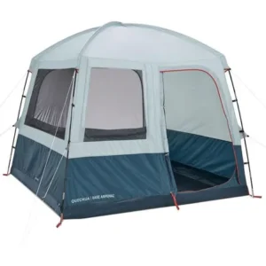 Gazebo De Camping Base Arpenaz 6 Pessoas Cor Verde