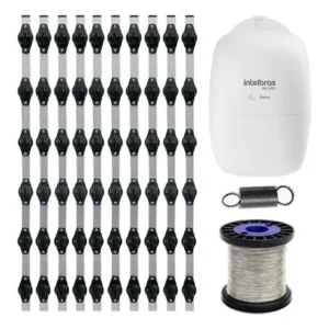 Modulo Cerca Xel 5001 Intelbras 10 Hastes C/ Acessorios Cor Branco