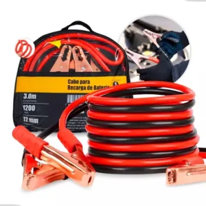 Cabo Chupeta Automotivo 1200amp Para Emergência De Carro