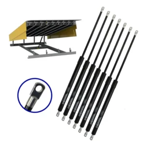 Kit Amortecedor A Gás Pistão Niveladora Doca 1200n 7 Peças