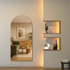 Espelho Oval Base Reta Formma 90x45 Design Moderno Pinterest Slipper - Suporte - Imagem 4