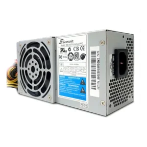 Fonte Slim Seasonic 300w Pfv Ativo 80 Plus Ss-300tfx Cor Cinza