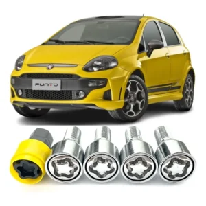 Trava Parafuso Antifurto De Rodas Para Fiat Punto Todos Anos