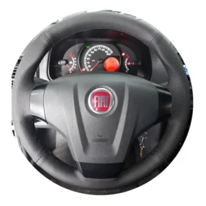 Capa De Volante Costurada Palio Way 2014 A 2019 Linho