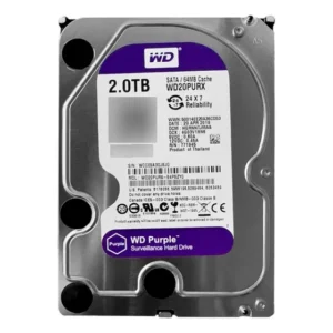 Hd Wd Purple 2tb Sata 64mb 5400 Rpm - Compatível DVR Intelbras