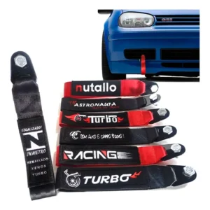 Tow Strap Fita Cinta De Reboque Para Gol Bola Golf Celta Uno Cor Vermelho Com Bordado Som Alto E Carro Baixo