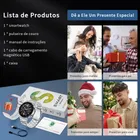 Relógio Inteligente Homem Smartwatch Esporte Negócio Chamada mais de 100 +modos esportivos,monitor de frequência cardíaca/sono,com tela HD de 1,39" e chamadas Bluetooth , compatível com Android e iOS - Imagem 8