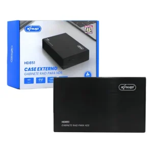 Gaveta Para 2 Hd Ssd 2,5'' Usb-c Até 16tb Com Raid Plug Play