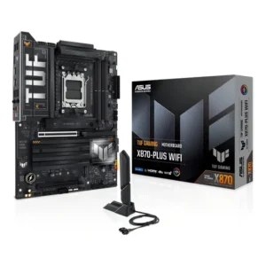 Placa Mãe Asus Tuf Gaming X870-plus Wifi 7 Amd Am5 Cor Preto