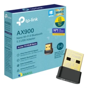 Adaptador Usb Wi-fi 6 Bluetooth Tp-link Ac Tx10ub Nano Ax900