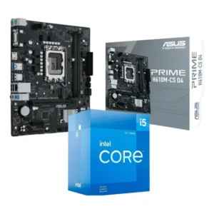 Kit Intel 12a Geração I5 12400f + Asus H610 Ddr4 Única