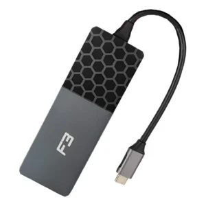 Cabo Hub Adaptador Tipo-c 7 Em 1 Para Hdmi 4k Usb 3.0 Preto