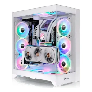 Gabinete Gamer Thermaltake Cte E600mx Riser 400mm Wht Type-c Cor Branco