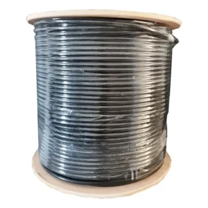 Cabo de Rede FTP Cat5e Blindado CCA Preto 305m Deko