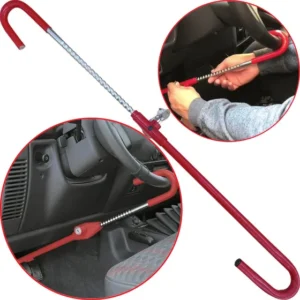 Trava De Segurança Automotiva Anti Furto Volante E Pedal