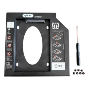 Adaptador De Hd Ssd Sata 2.5 Gaveta Notebook 9,5mm C/ Chave
