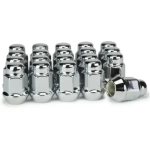 10 Porcas Cromadas Rodas Onix Prisma Spin Cobalt 12x1,5 Mm