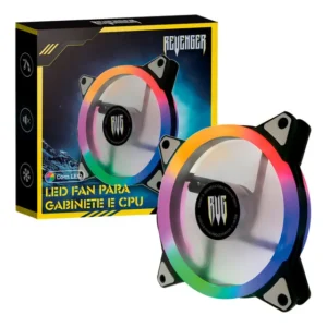 Cooler Fan Rgb 120mm Para Gabinete Led Revenger G-vr306