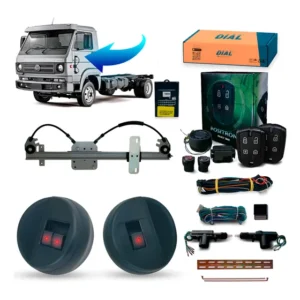 Kit Vidro + Trava Alarme Positron Worker Delivery 2007/2019