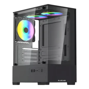 Gabinete Gamer Bg-055 Hit Pro 3x Fan Rgb Vidro Temperado